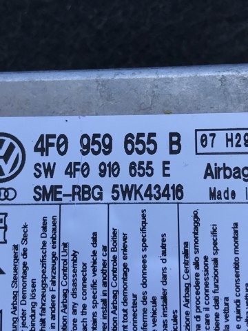 VAG 4F0959655B Модуль-процессор управления подушкой безопасности (ЭБУ AIRBAG) в наличии Павлоград