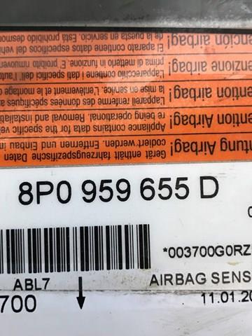 8P0959655D VAG Модуль-процессор управления подушкой безопасности (ЭБУ AIRBAG) купить в Черновцы