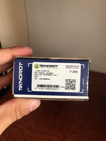 TEKNOROT F256 Стойка переднего стабилизатора в наличии Тернополь