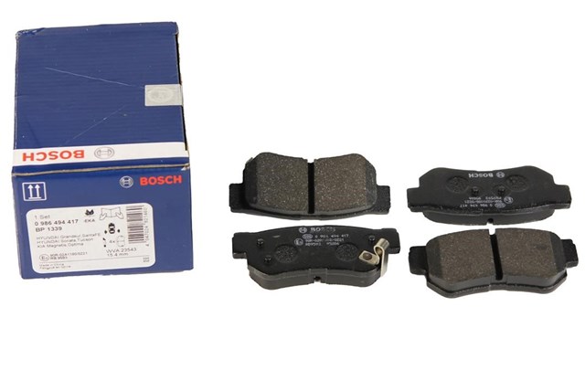 0986494417 BOSCH Колодки тормозные задние дисковые купить в Львов