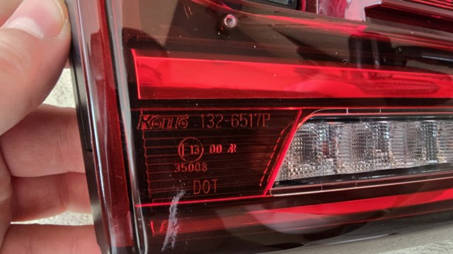 MAZDA GRF5513G0B Фонарь задний левый внутренний в наличии Чернигов