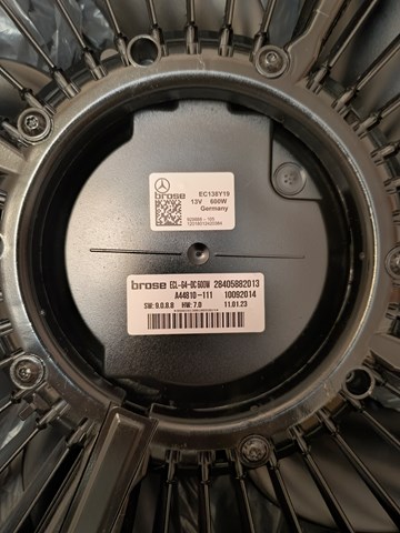 Вентилятор радиатора A0999062500 MERCEDES
