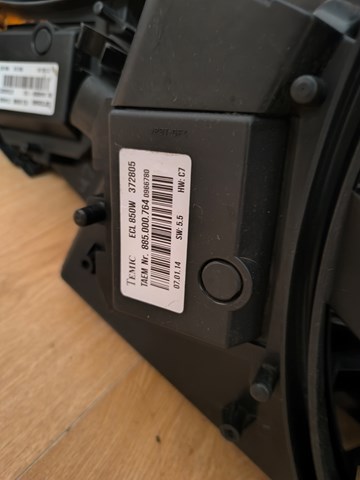 A2205000293 MERCEDES Диффузор вентилятора в сборе с мотором и крыльчаткой купить в Кривой Рог