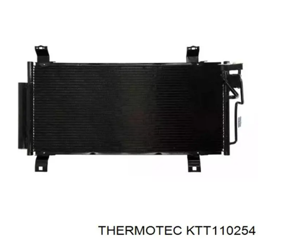 KTT110254 THERMOTEC Радиатор кондиционера купить в Днепр