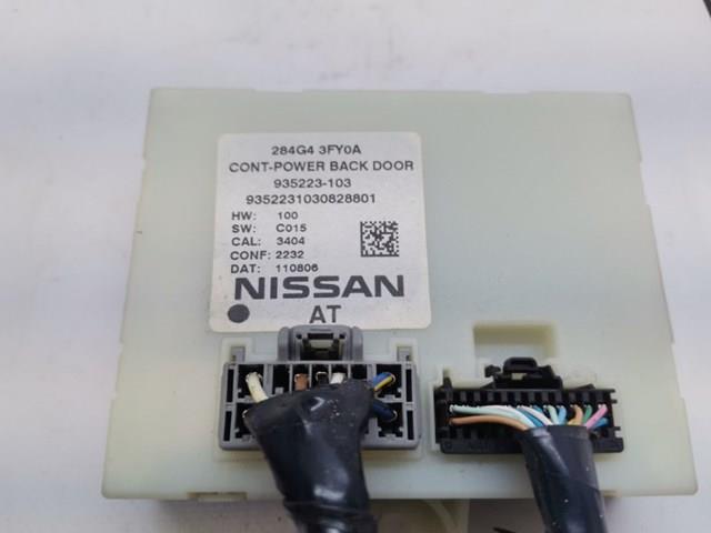 ЭБУ открытия крышки багажника/двери 3-й (5-й) 284G43FY0A NISSAN