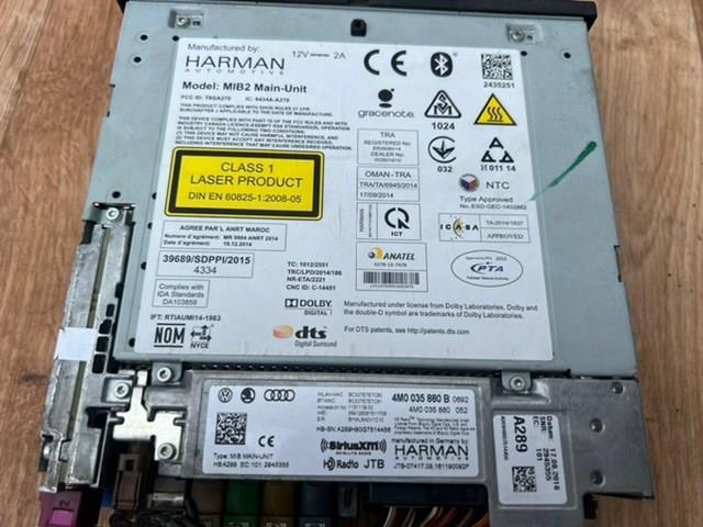Заводская магнитола 4M0035880B VAG