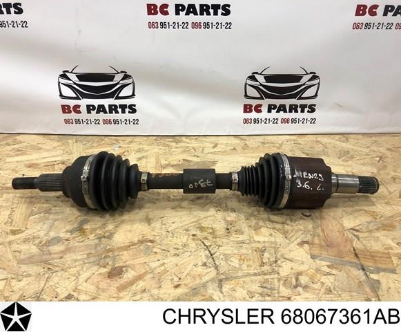 Привод в сборе левый 68067361AB CHRYSLER