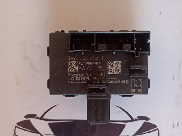 Блок комфорта задней двери 8W0959595H VAG