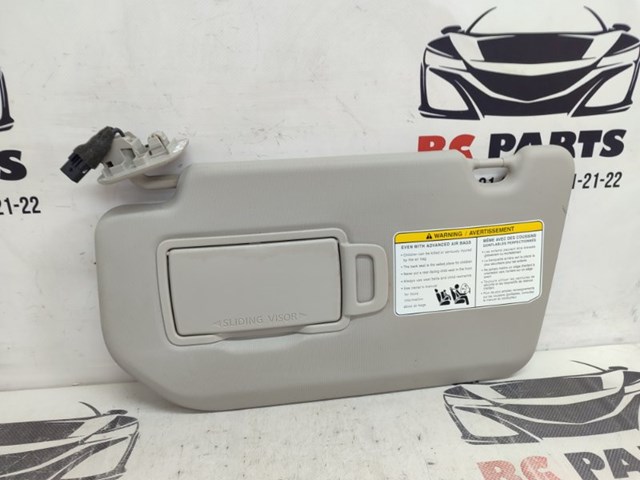 Козырек солнцезащитный автомобиля 964016RA0A NISSAN