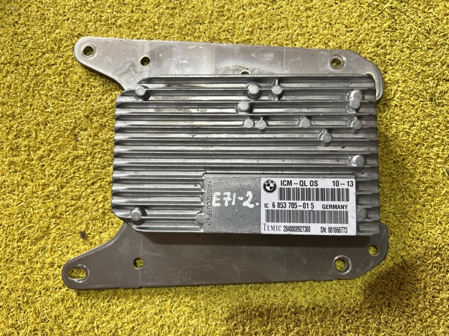 Модуль управления (ЭБУ) блок ICM 34506853705 BMW