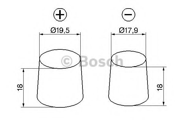 0092S5A080 BOSCH Аккумулятор купить в Черновцы