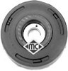 Шкив-демпфер коленвала 02928 METALCAUCHO