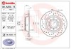 Задний тормозной диск 08A2021X BREMBO