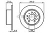 Тормозные диски 0986478143 BOSCH