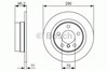 Тормозные диски 0986479043 BOSCH