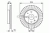 Передний тормозной диск 0986479592 BOSCH