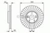 Диск тормозной передний 0986479668 BOSCH