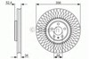 Диск тормозной передний 0986479748 BOSCH