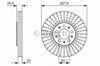 Передний тормозной диск 0986479914 BOSCH