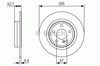 Тормозные диски 0986479A04 BOSCH