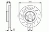 Диск тормозной передний 0986479A17 BOSCH