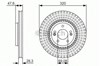 Ротор тормозной 0986479A21 BOSCH