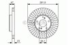 Диск тормозной передний 0986479A99 BOSCH