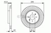 Диск тормозной передний 0986479B05 BOSCH