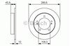 Передний тормозной диск 0986479B09 BOSCH