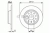 Тормозной диск 0986479B93 BOSCH