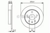 Задний тормозной диск 0986479C44 BOSCH