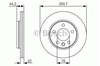 Задний тормозной диск 0986479S06 BOSCH