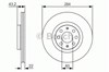 Ротор тормозной 0986479S91 BOSCH