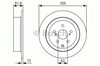 Задний дисковый тормоз 0986479T04 BOSCH