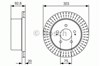 Дисковый тормоз 0986479V26 BOSCH