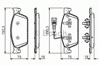 Колодки 0986494553 BOSCH