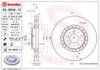 Перфорированный тормозной диск 09984811 BREMBO