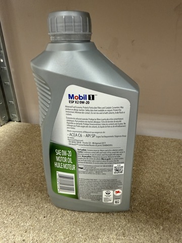 Масло моторное синтетическое 125386 MOBIL