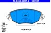 Колодки передние Ford Mondeo 3