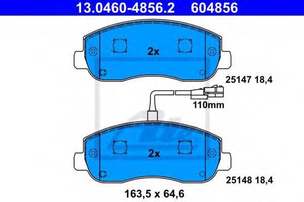 Колодки 13046048562 ATE