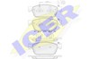 Тормозные колодки 141953 ICER