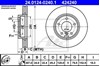 Передний тормозной диск 24012402401 ATE