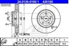 Передний тормозной диск 24012601601 ATE