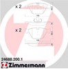 Тормозные колодки 246882001 ZIMMERMANN