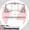 Колодки передние 250071681 ZIMMERMANN