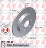 Задний тормозной диск 250135420 ZIMMERMANN