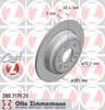 Тормозной диск 280317920 ZIMMERMANN