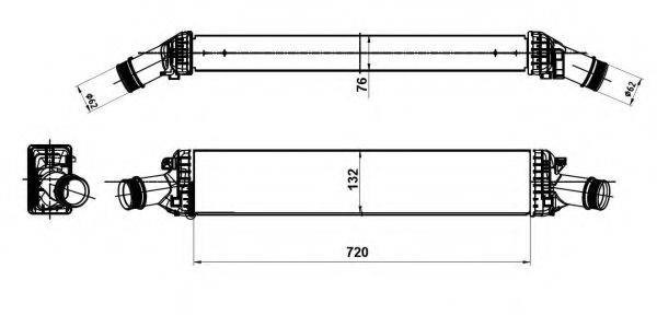 Интеркулер 30189 NRF