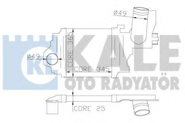 Интеркулер 348100 KALE