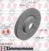 Тормозной диск с насечками 400363620 ZIMMERMANN